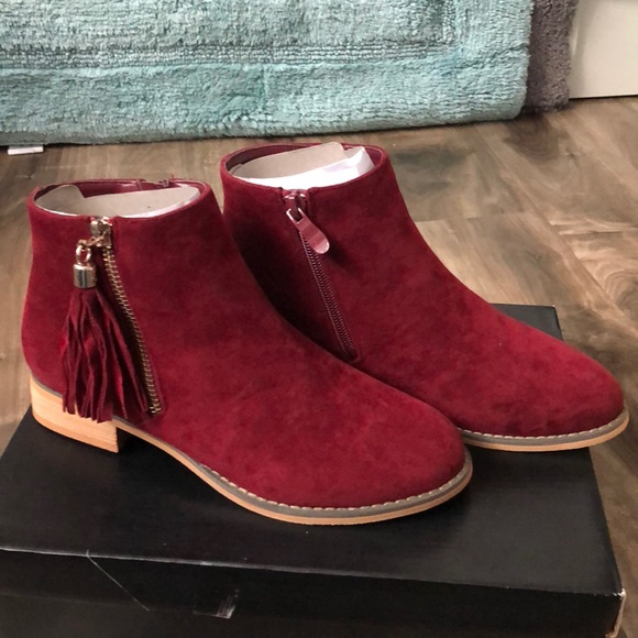 Suede Ankle Boots - Picture 1 of 6